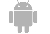 Android Logo Gray scale.